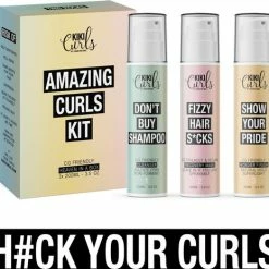 Korting 🌟 Kiki Curls Amazin Curls Kit 3x200ml ✔️ -La Roche Shop 550x465 1