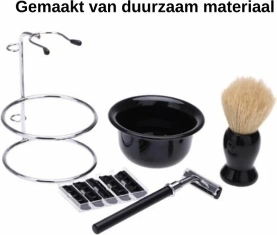 Aanbiedingen π Sitna 4-delige Scheerset - Cadeau - Scheerkwast Met Houder - Scheerkom π 4 Aanbiedingen π Sitna 4-delige Scheerset - Cadeau - Scheerkwast Met Houder - Scheerkom π - Afbeelding 2