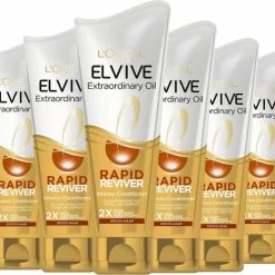 Gloednieuw ⭐ L’Oréal Paris L'Oréal Paris Elvive Extraordinary Oil Haarconditioner- 6 X 180 Ml - Voordeelverpakking 🔔