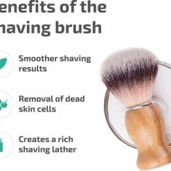 Flash-uitverkoop π Biowust Scheerkwast Natural Wood - 100% Vegan - Zero Waste β 17 Flash-uitverkoop π Biowust Scheerkwast Natural Wood - 100% Vegan - Zero Waste β -La Roche Shop 550x476 4