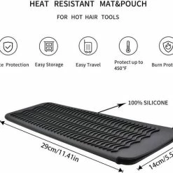 Nieuw 𧨠Royaume De La Beauté Hittebestendige Mat | Hittemat | Heat Protector | Pro Siliconen Sleeve | Stijltang Mat | Fohn Haardrogers Houder | Krultang Mat | Haaraccessoires | Hoes | Max 230 | Instagram | Tik Tok π 11 Nieuw 𧨠Royaume De La Beauté Hittebestendige Mat | Hittemat | Heat Protector | Pro Siliconen Sleeve | Stijltang Mat | Fohn Haardrogers Houder | Krultang Mat | Haaraccessoires | Hoes | Max 230 | Instagram | Tik Tok π -La Roche Shop 550x477 4