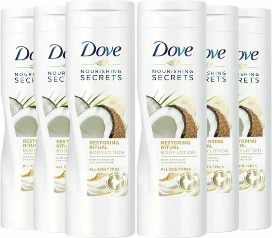 Promo ✨ Dove Bodylotion - Restoring Ritual - 6 X 400 Ml - Voordeelverpakking ⌛ 4 Promo ✨ Dove Bodylotion - Restoring Ritual - 6 X 400 Ml - Voordeelverpakking ⌛ - Afbeelding 2