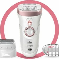Beste Verkoop 😀 Braun Silk-épil 9 9-720 Wit/Roségoud - Epilator 🌟