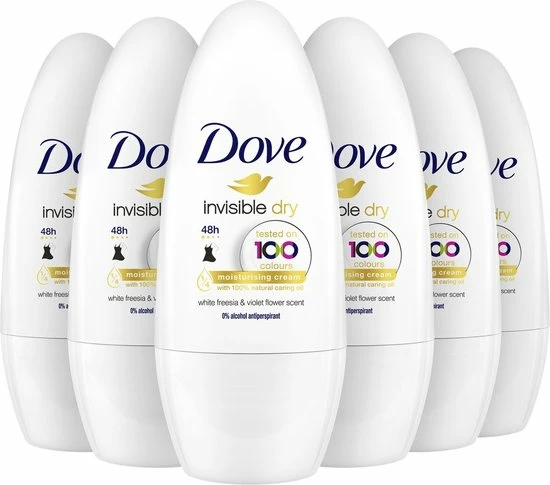Beste Pirce π Dove Deodorant Roller Invisible Dry 6 X 50 Ml π₯ 5 Beste Pirce π Dove Deodorant Roller Invisible Dry 6 X 50 Ml π₯ - Afbeelding 3