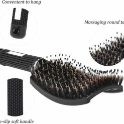 Kopen π Royaume De La Beauté Detangle Brush Zwart | Anti Klit | Zwijnenhaar | Nylon Haarborstel | Krulborstel | Boar | Detangling | Detangler Massage π₯° 12 Kopen π Royaume De La Beauté Detangle Brush Zwart | Anti Klit | Zwijnenhaar | Nylon Haarborstel | Krulborstel | Boar | Detangling | Detangler Massage π₯° -La Roche Shop 550x496