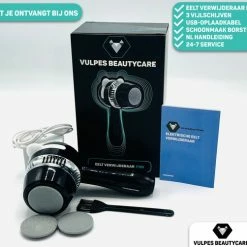 Kopen 🎁 Vulpes Goods Vulpes BeautyCare® Elektrische Eelt Verwijderaar Pro – Stofzuigfunctie – 3 Snelheden – Inclusief 3 Vijlschijven & Borstel - USB-Oplaadbaar 😀 -La Roche Shop 550x502 1