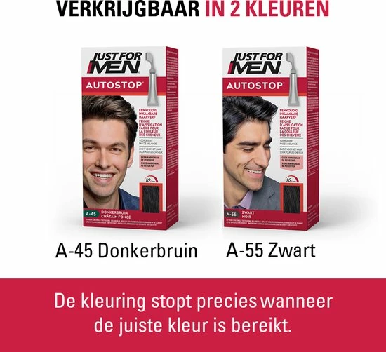 Groothandel ❤️ Just For Men Autostop Haarkleuring A45 Donkerbruin ✔️ 7 Groothandel ❤️ Just For Men Autostop Haarkleuring A45 Donkerbruin ✔️ - Afbeelding 5