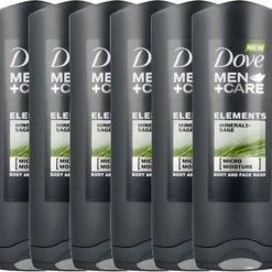 Korting 🔔 Dove Douchegel Men+care Minerals And Sage Voordeelverpakking 🥰