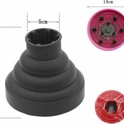 Beste Verkoop 🥰 WiseGoods Premium Haardroger Accessoires - Fohn Diffuser - Fohnborstel - Fohnborstels - Haar - Haren - Krullen - Hair - 4-4.8CM 😉