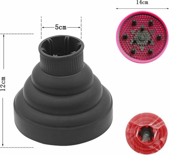 Beste Verkoop π₯° WiseGoods Premium Haardroger Accessoires - Fohn Diffuser - Fohnborstel - Fohnborstels - Haar - Haren - Krullen - Hair - 4-4.8CM π 3 Beste Verkoop π₯° WiseGoods Premium Haardroger Accessoires - Fohn Diffuser - Fohnborstel - Fohnborstels - Haar - Haren - Krullen - Hair - 4-4.8CM π