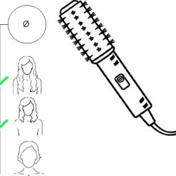 Beste deal 😉 Föhnborstel 3-in-1 - Magic Brush - Drogen En Stylen - Keramische Krulborstel - BSE 🥰 -La Roche Shop 550x507 5