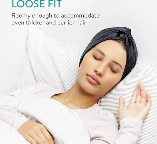 Gloednieuw π₯° Navaris Haarmuts Om Te Slapen - Satijnen Haarkap Voor Dames En Meisjes - Haartulbandomslagdoek Om Haar Tijdens Het Slapen Bij Elkaar Te Houden - Zwart π 7 Gloednieuw π₯° Navaris Haarmuts Om Te Slapen - Satijnen Haarkap Voor Dames En Meisjes - Haartulbandomslagdoek Om Haar Tijdens Het Slapen Bij Elkaar Te Houden - Zwart π - Afbeelding 5