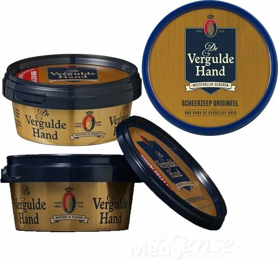 Promo ⌛ 3 X Vergulde Hand Scheerzeep & Houten Scheerkwast ⭐ 3 Promo ⌛ 3 X Vergulde Hand Scheerzeep & Houten Scheerkwast ⭐