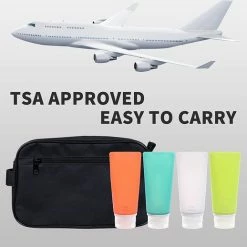 Aanbiedingen ✨ BOTC Reisflesjes - 80ml - Siliconen Reisflacons - 4 Stuks - Reisaccessoires 🧨 -La Roche Shop 550x518 2