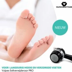 Kopen 🎁 Vulpes Goods Vulpes BeautyCare® Elektrische Eelt Verwijderaar Pro – Stofzuigfunctie – 3 Snelheden – Inclusief 3 Vijlschijven & Borstel - USB-Oplaadbaar 😀 -La Roche Shop 550x518