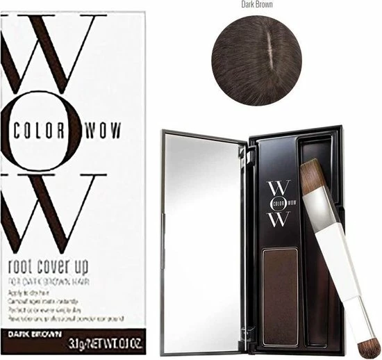 Flash-uitverkoop ✨ Color Wow Root Cover Up - Dark Brown – Haarkleuring ✔️ 4 Flash-uitverkoop ✨ Color Wow Root Cover Up - Dark Brown – Haarkleuring ✔️ - Afbeelding 2