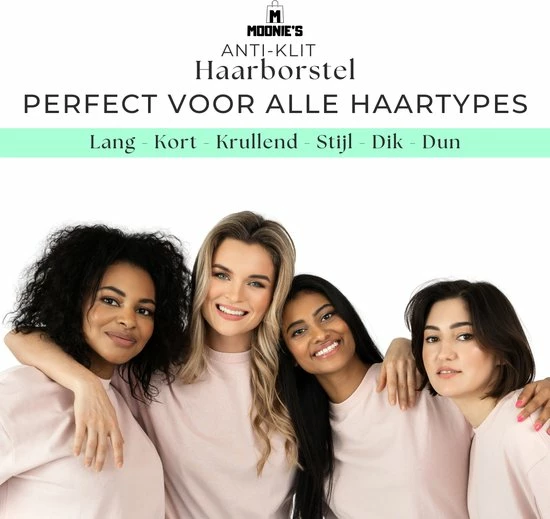 Coupon 🥰 MOONIE'S® Anti-Klit Haarborstel - Haarborstel - Curved - Föhn Haarborstel - Groen 🌟 6 Coupon 🥰 MOONIE'S® Anti-Klit Haarborstel - Haarborstel - Curved - Föhn Haarborstel - Groen 🌟 - Afbeelding 4