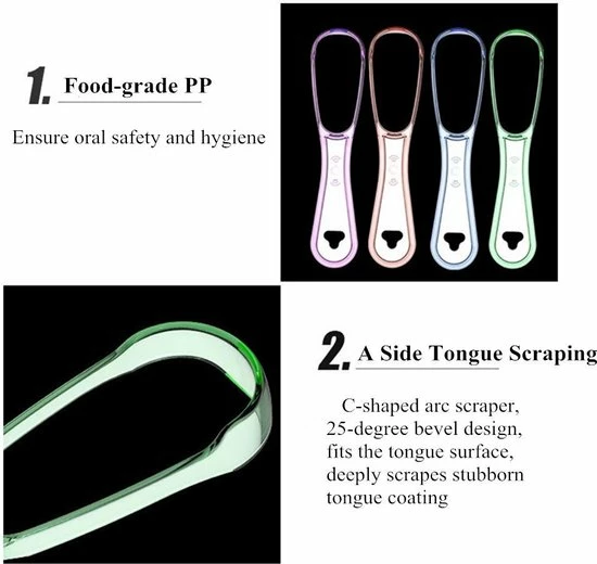 Groothandel π€© ODaani Tongschraper - Tongreiniger - Frisse Adem - Roze π 4 Groothandel π€© ODaani Tongschraper - Tongreiniger - Frisse Adem - Roze π - Afbeelding 2