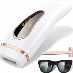 Beste Pirce 😀 Dyla IPL Ontharingsapparaat Hair Removal - Pijnloze Haar Verwijderaar - Lichtontharing - 999.999 Flitsen - Wit ⌛