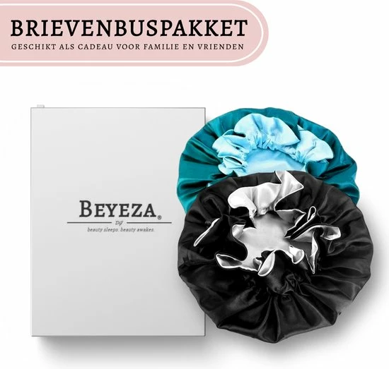 Top 10 β Beyeza Bonnet Satijnen Slaapmuts Voor Volwassenen – Haarnetje – Haarverzorging - Satijn – Verstelbaar - Zwart/Groen - 2 STUKS π 12 Top 10 β Beyeza Bonnet Satijnen Slaapmuts Voor Volwassenen – Haarnetje – Haarverzorging - Satijn – Verstelbaar - Zwart/Groen - 2 STUKS π - Afbeelding 10