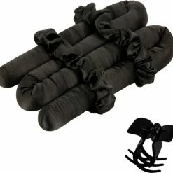 Korting ✨ Merkloos Heatless Curls Satijn | Prachtige Krullen Zonder Haarbeschadiging | Satijnen Haarkruller | Heatless Curling Ribbon | Zwart 🎉