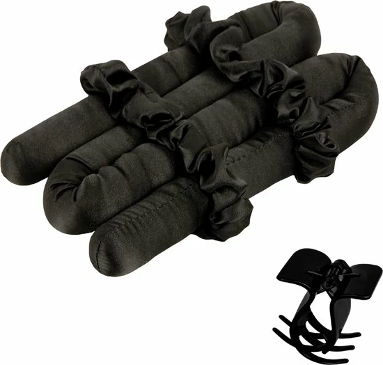 Korting β¨ Merkloos Heatless Curls Satijn | Prachtige Krullen Zonder Haarbeschadiging | Satijnen Haarkruller | Heatless Curling Ribbon | Zwart π 3 Korting β¨ Merkloos Heatless Curls Satijn | Prachtige Krullen Zonder Haarbeschadiging | Satijnen Haarkruller | Heatless Curling Ribbon | Zwart π
