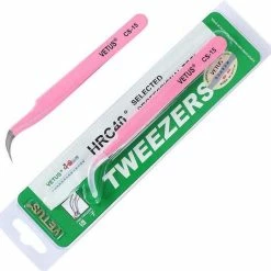 Beste Pirce ✔️ Professionele Precisie Pincet Vetus CS-15 | Professional Precision Tweezer | Volume Tweezer | RVS Pincet | Wimper Pincet | Makeup Tool | Techniek Pincet | Electro Gereedschap 🎁