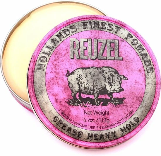 Begroting β¨ Reuzel Hf Pomade Grease Heavy Hold - Pink 340 Gr π 8 Begroting β¨ Reuzel Hf Pomade Grease Heavy Hold - Pink 340 Gr π - Afbeelding 6