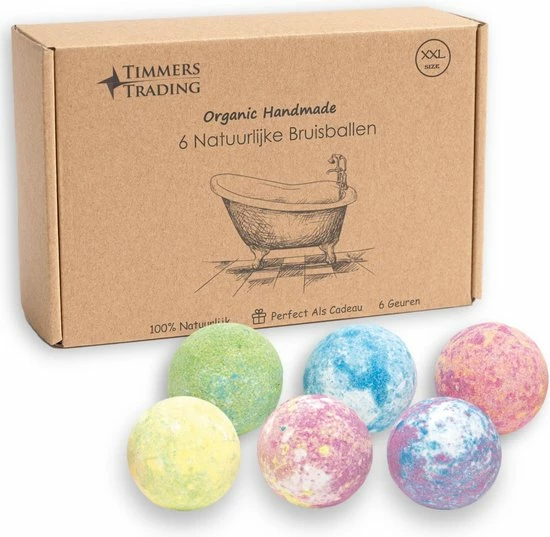 Flash-uitverkoop π Timmers Trading Bruisballen Voor Bad – XXXL Maat 175 Gram – 6 Unieke Geuren En Kleuren – 100% Natuurlijk π 9 Flash-uitverkoop π Timmers Trading Bruisballen Voor Bad – XXXL Maat 175 Gram – 6 Unieke Geuren En Kleuren – 100% Natuurlijk π - Afbeelding 7