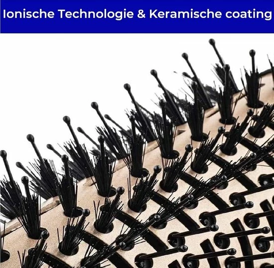 Groothandel π Fohn Borstel 3 In 1 - Keramische Magic Brush Voor Lang / Kort / Stijl / Krullen - 1200W - Zwart Van Zedar π 8 Groothandel π Fohn Borstel 3 In 1 - Keramische Magic Brush Voor Lang / Kort / Stijl / Krullen - 1200W - Zwart Van Zedar π - Afbeelding 6