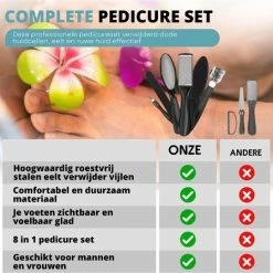 Uitgang ✨ BeautyFit Eelt Verwijderaar 6 Delig - Eelt Rasp - Eeltschaaf - Eeltschraper - Eelt Mesjes - Eelt Vijl - Eelt Verwijderaar Mesje - Eeltverwijderaar - Black Friday 2022 Deals - Schoencadeautjes - Sinterklaas Cadeautjes - Kerstcadeau - Kerst Cadeau - Vrouwen 😍 -La Roche Shop 550x539 6