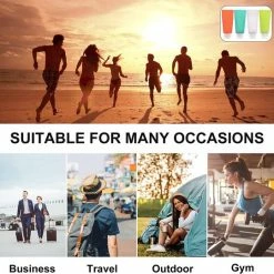 Aanbiedingen ✨ BOTC Reisflesjes - 80ml - Siliconen Reisflacons - 4 Stuks - Reisaccessoires 🧨 -La Roche Shop 550x540 3