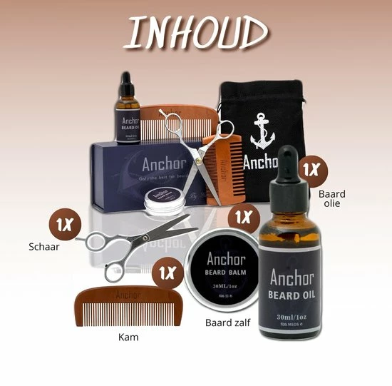 Goedkoopste π Guiseppe Baardset - Baardverzorging Set Met Baardolie - Baardshampoo - Baardgroei Kit - Baardwax - Baardkam - Baardbalsem - Baardschaar β€οΈ 10 Goedkoopste π Guiseppe Baardset - Baardverzorging Set Met Baardolie - Baardshampoo - Baardgroei Kit - Baardwax - Baardkam - Baardbalsem - Baardschaar β€οΈ - Afbeelding 8