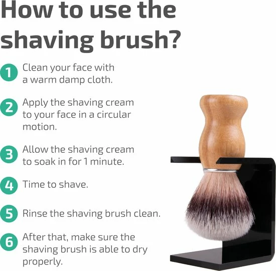 Flash-uitverkoop π Biowust Scheerkwast Natural Wood - 100% Vegan - Zero Waste β 13 Flash-uitverkoop π Biowust Scheerkwast Natural Wood - 100% Vegan - Zero Waste β - Afbeelding 11