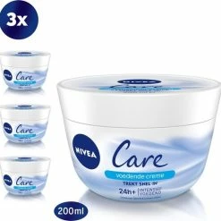 Beste recensies van 🎉 NIVEA Care - 3 X 200 Ml - Bodycrème 🤩