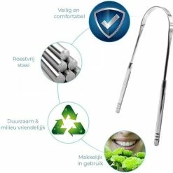 Coupon ❤️ Bone Vista RVS Tongschraper Voor Mondverzorging – 4 Stuks – Tongreiniger, Tongborstel & Tong Schraper – Duurzaam & Herbruikbaar 🤩 17 Coupon ❤️ Bone Vista RVS Tongschraper Voor Mondverzorging – 4 Stuks – Tongreiniger, Tongborstel & Tong Schraper – Duurzaam & Herbruikbaar 🤩 -La Roche Shop 550x546 13