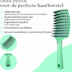 Coupon 🥰 MOONIE'S® Anti-Klit Haarborstel - Haarborstel - Curved - Föhn Haarborstel - Groen 🌟 10 Coupon 🥰 MOONIE'S® Anti-Klit Haarborstel - Haarborstel - Curved - Föhn Haarborstel - Groen 🌟 -La Roche Shop 550x548 8