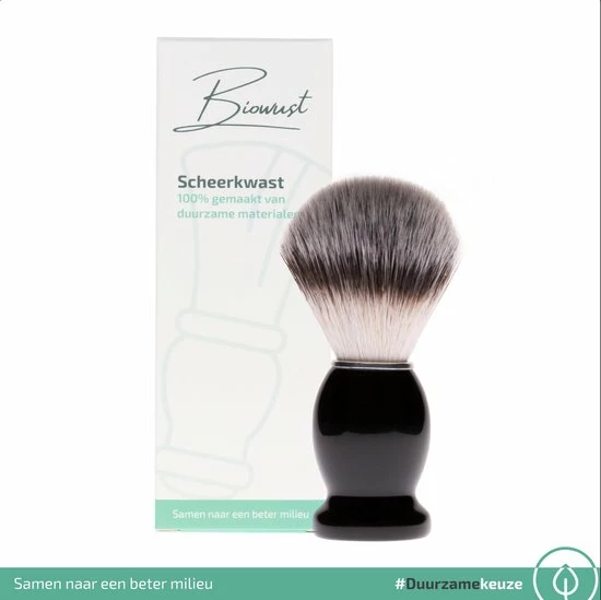 Top 10 π Biowust Scheerkwast Met Zachte Haren - Voor Een Volle Scheerschuim En Gelijkmatige Verdeling - 100% Vegan - Gemaakt Van Duurzame Materialen - Zwart π 8 Top 10 π Biowust Scheerkwast Met Zachte Haren - Voor Een Volle Scheerschuim En Gelijkmatige Verdeling - 100% Vegan - Gemaakt Van Duurzame Materialen - Zwart π - Afbeelding 6