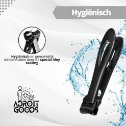Hete verkoop ❤️ AdroitGoods Nagelknipper Set - Nageltang - Nagelschaar - Kalknagels - Teennagel - Pedicure - Incl. Nagelvijl - Zwart ✔️ -La Roche Shop 550x550 166