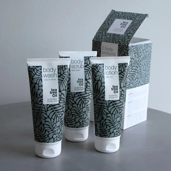 Hete verkoop β Australian Bodycare Body Treatment - 3 Producten Tegen Puistjes, Een Onzuivere Huid En Mee–eters Op De Rug En Billen Gebaseerd Op Tea Tree Olie - Bevat Douchegel En Peeling Om Je Huid Te Reinigen En Bodylotion Om Je Huid Te Hydrateren En Verzorgen π 5 Hete verkoop β Australian Bodycare Body Treatment - 3 Producten Tegen Puistjes, Een Onzuivere Huid En Mee–eters Op De Rug En Billen Gebaseerd Op Tea Tree Olie - Bevat Douchegel En Peeling Om Je Huid Te Reinigen En Bodylotion Om Je Huid Te Hydrateren En Verzorgen π - Afbeelding 3