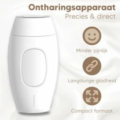 Groothandel 🔥 Humanic® Laser Ontharingsapparaat - Stijlvol & Pijnloos Ontharing - IPL Lichtontharing - 5 Standen 🛒 -La Roche Shop 550x550 204