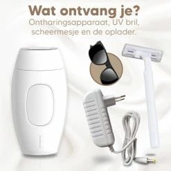 Groothandel 🔥 Humanic® Laser Ontharingsapparaat - Stijlvol & Pijnloos Ontharing - IPL Lichtontharing - 5 Standen 🛒 -La Roche Shop 550x550 210