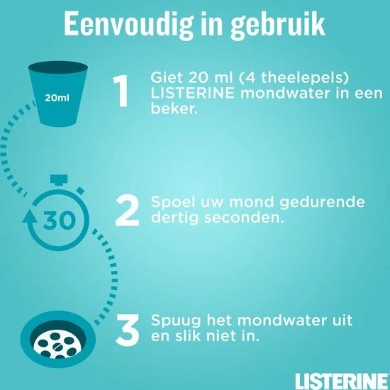 Nieuw 😉 Pack Of 3 - Listerine Cool Mint Milde Smaak Mondspoeling 500 Ml 🧨 12 Nieuw 😉 Pack Of 3 - Listerine Cool Mint Milde Smaak Mondspoeling 500 Ml 🧨 - Afbeelding 10