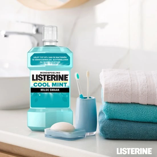 Nieuw 😉 Pack Of 3 - Listerine Cool Mint Milde Smaak Mondspoeling 500 Ml 🧨 13 Nieuw 😉 Pack Of 3 - Listerine Cool Mint Milde Smaak Mondspoeling 500 Ml 🧨 - Afbeelding 11