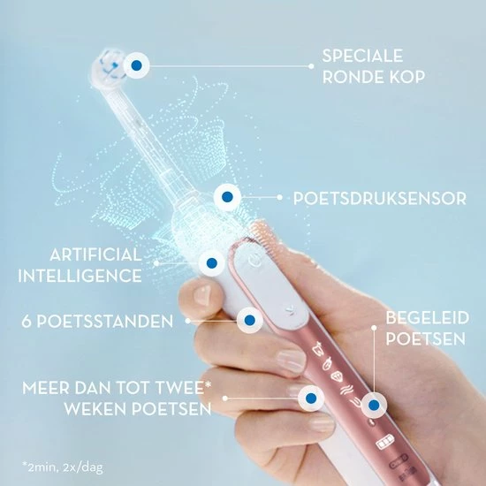 Gloednieuw π Oral B Oral-B Genius X 20100S - Luxe Edition Roségoud - Elektrische Tandenborstel β€οΈ 15 Gloednieuw π Oral B Oral-B Genius X 20100S - Luxe Edition Roségoud - Elektrische Tandenborstel β€οΈ - Afbeelding 13