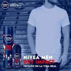 Korting 🌟 NIVEA MEN Dry Impact Deodorant Spray - 3 X 150 Ml - Voordeelverpakking ⭐ -La Roche Shop 550x550 344