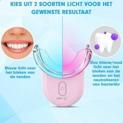 Uitgang ๐ DEN-T® U-shape PRO - Tandenbleekset - 32 LED - Zonder Peroxide - Tandenbleken - Teeth Whitening - Roze - ๐ฅ 20 Uitgang ๐ DEN-T® U-shape PRO - Tandenbleekset - 32 LED - Zonder Peroxide - Tandenbleken - Teeth Whitening - Roze - ๐ฅ -La Roche Shop 550x550 356
