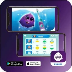 Top 10 😉 Philips Sonicare For Kids HX6321/03 - Elektrische Tandenborstel - Blauw 🛒 -La Roche Shop 550x550 367