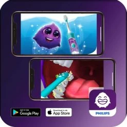 Top 10 😉 Philips Sonicare For Kids HX6321/03 - Elektrische Tandenborstel - Blauw 🛒 -La Roche Shop 550x550 368