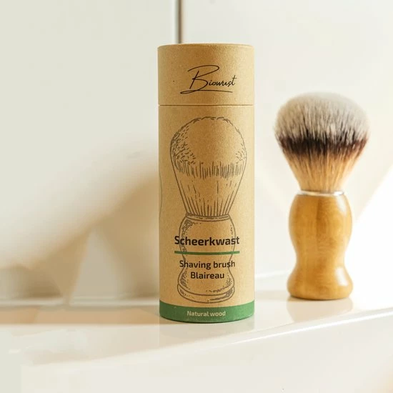 Flash-uitverkoop π Biowust Scheerkwast Natural Wood - 100% Vegan - Zero Waste β 12 Flash-uitverkoop π Biowust Scheerkwast Natural Wood - 100% Vegan - Zero Waste β - Afbeelding 10